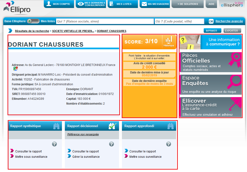 Header Ellipro Decisionnel
